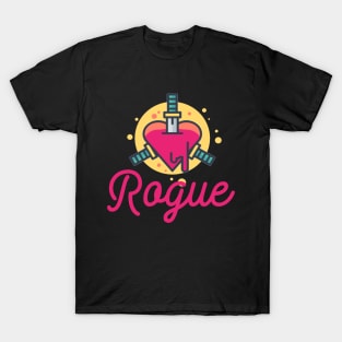 Rogue Class Dungeons and Dragons T-Shirt